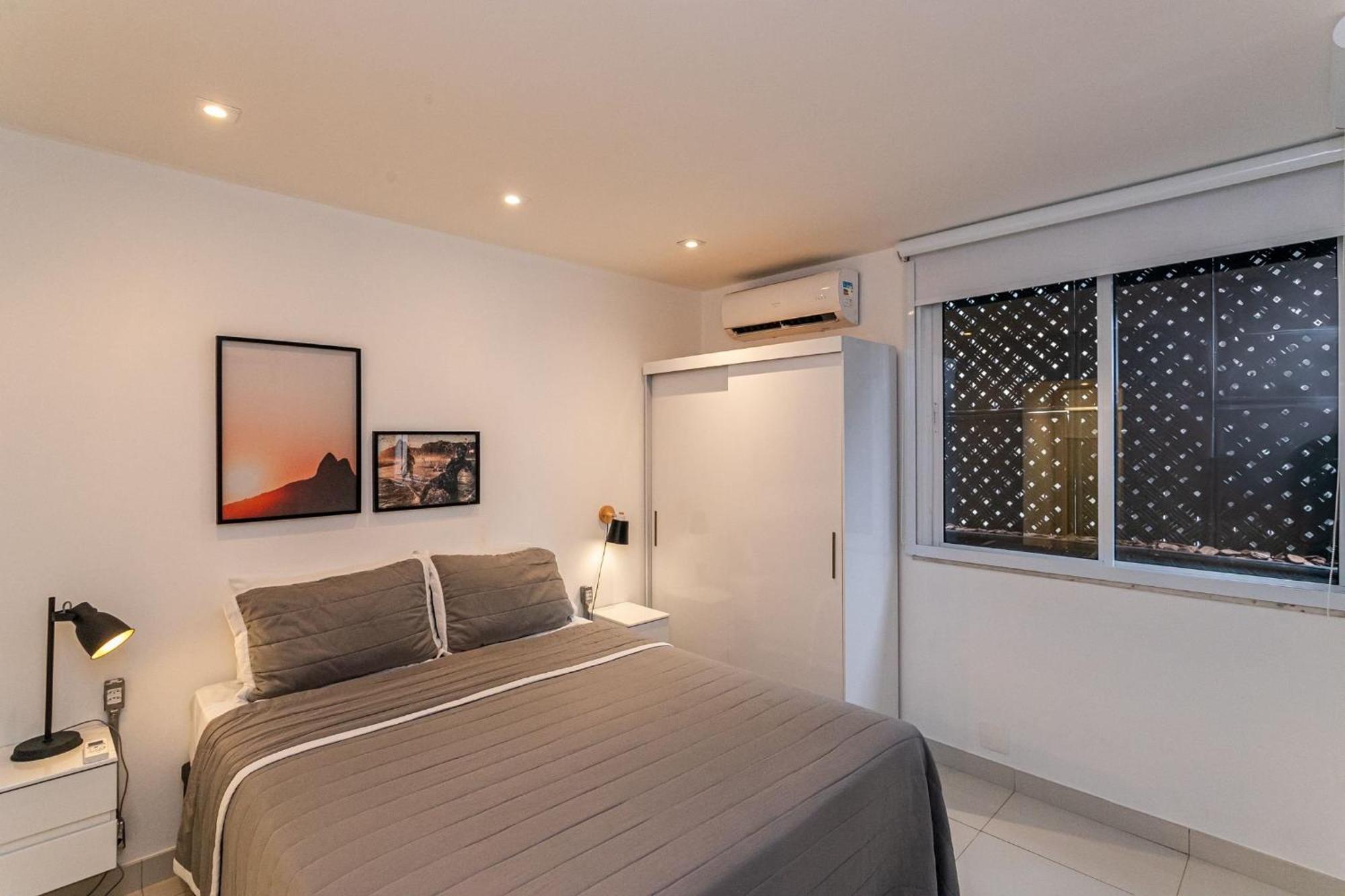 Apartamento Moderno A 300 M Da Praia Do Leblon Rio de Janeiro Kültér fotó